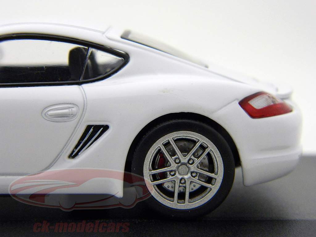 Porsche Cayman S 2007 white 1:43 HighSpeed