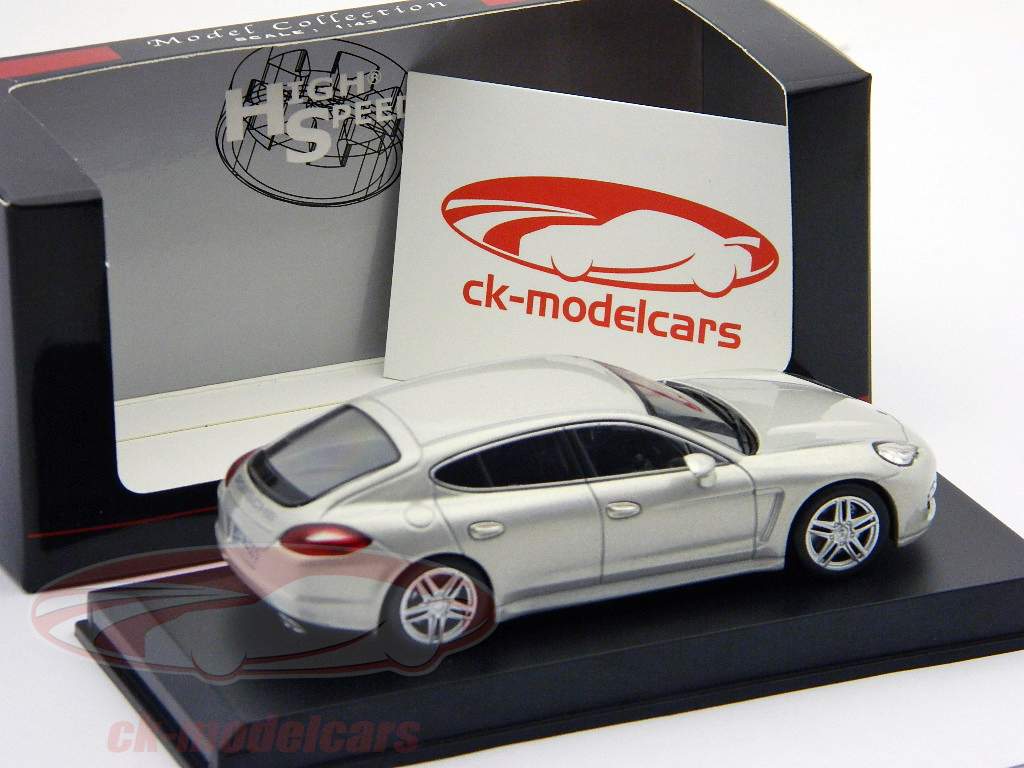 Porsche Panamera sølv 1:43 High Speed