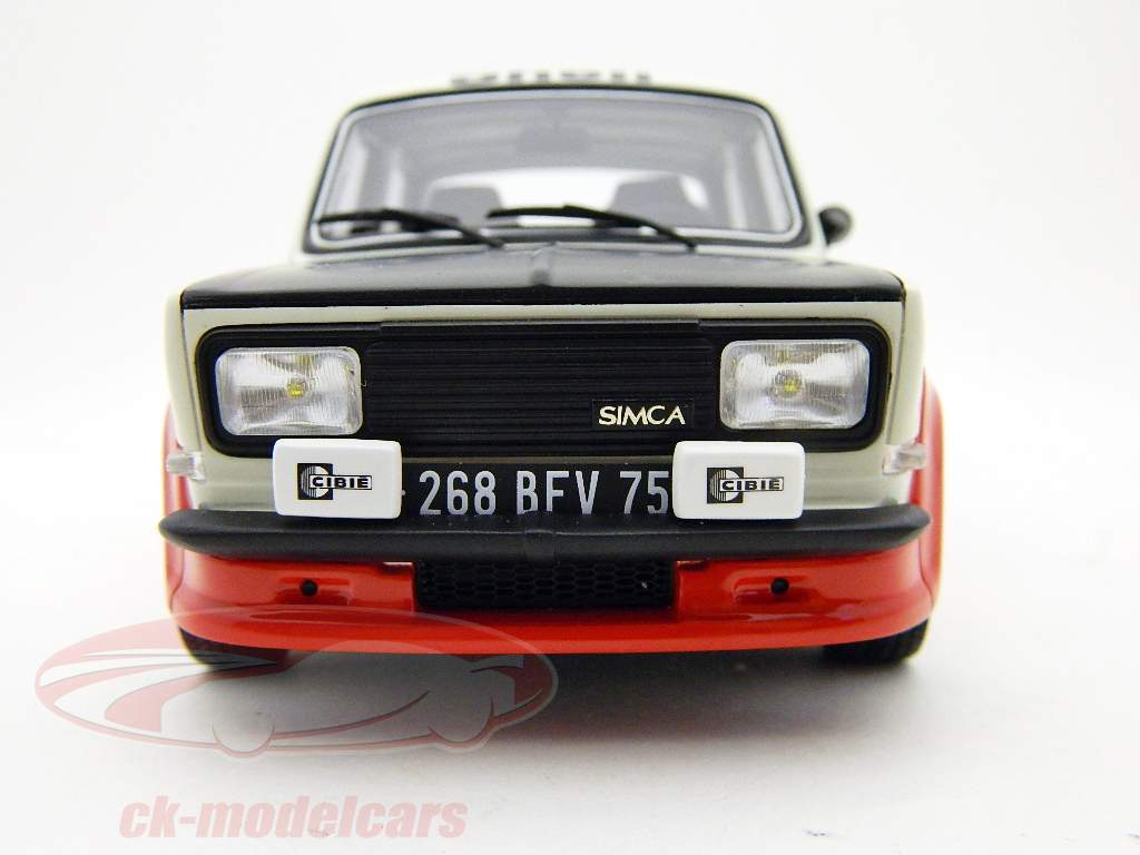 Simca 1000 Rallye 2 SRT 77 bianco rosso 1:18 Otto mobile