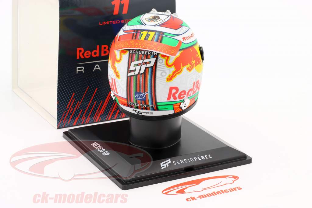 Sergio Perez #11 3位 メキシコ人 GP 方式 1 2021 ヘルメット 1:4 Schuberth