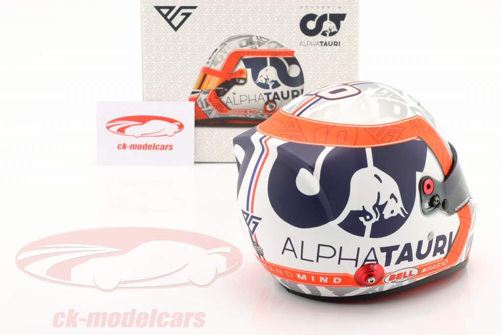 Pierre Gasly #10 Scuderia Alpha Tauri Formel 1 2022 Helm 1:2 Bell