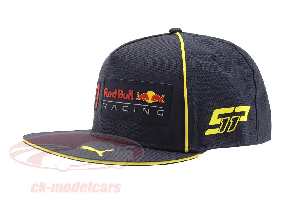 Red Bull Racing Sergio Perez Flat Cap blauw / geel