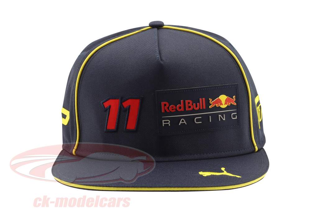 Red Bull Racing Sergio Perez Flat Cap azul / amarillo