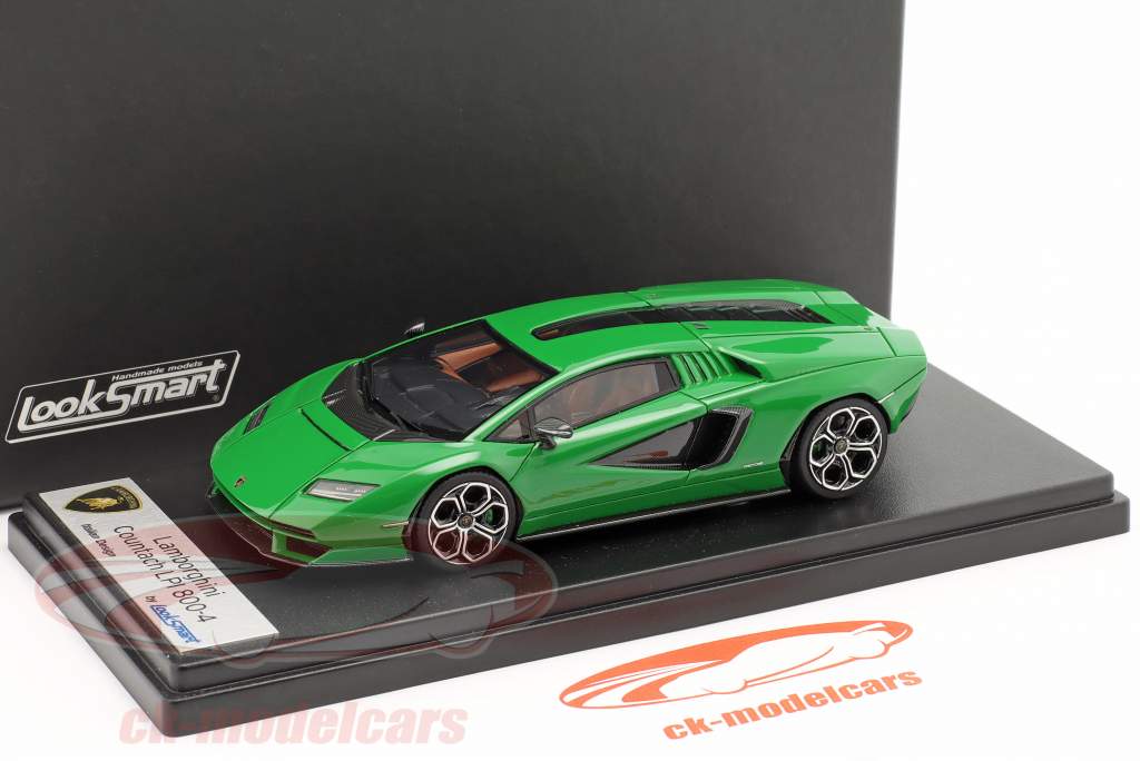 Lamborghini Countach LPI 800-4 Год постройки 2022 посредственный зеленый 1:43 LookSmart