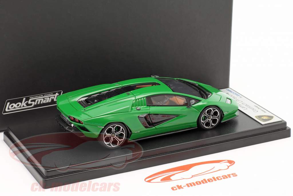 Lamborghini Countach LPI 800-4 Год постройки 2022 посредственный зеленый 1:43 LookSmart
