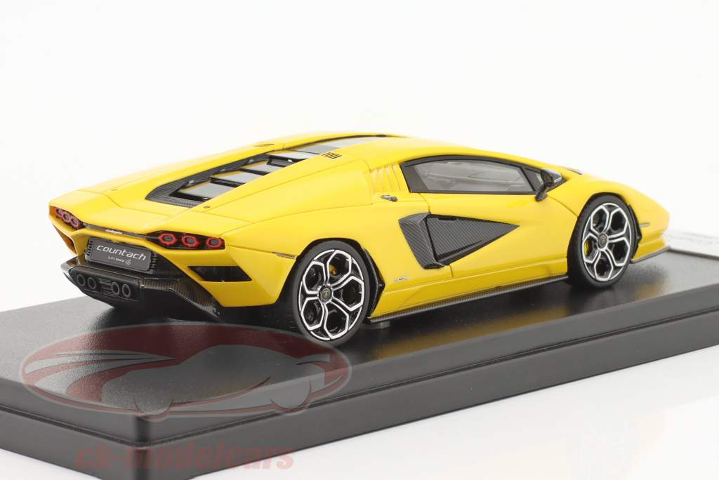 Lamborghini Countach LPI 800-4 Byggeår 2022 gul 1:43 LookSmart