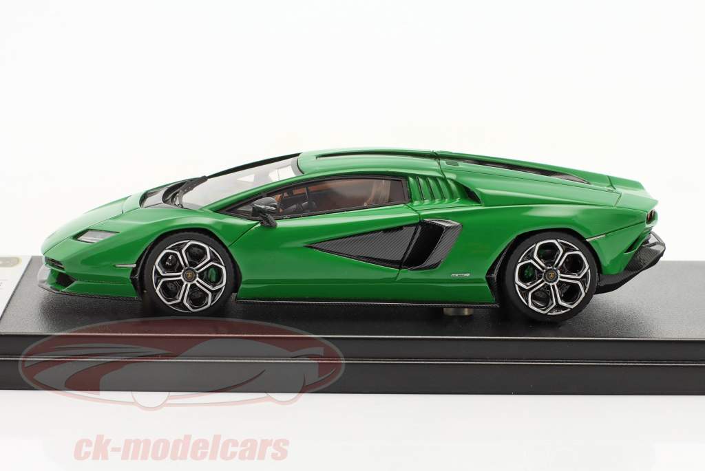 Lamborghini Countach LPI 800-4 Année de construction 2022 médiocre vert 1:43 LookSmart