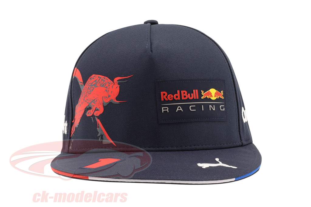 Red Bull Racing Max Verstappen Flat Cap til børn blå