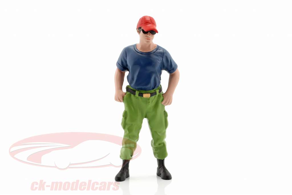 Firefighters Off Duty chiffre 1:18 American Diorama