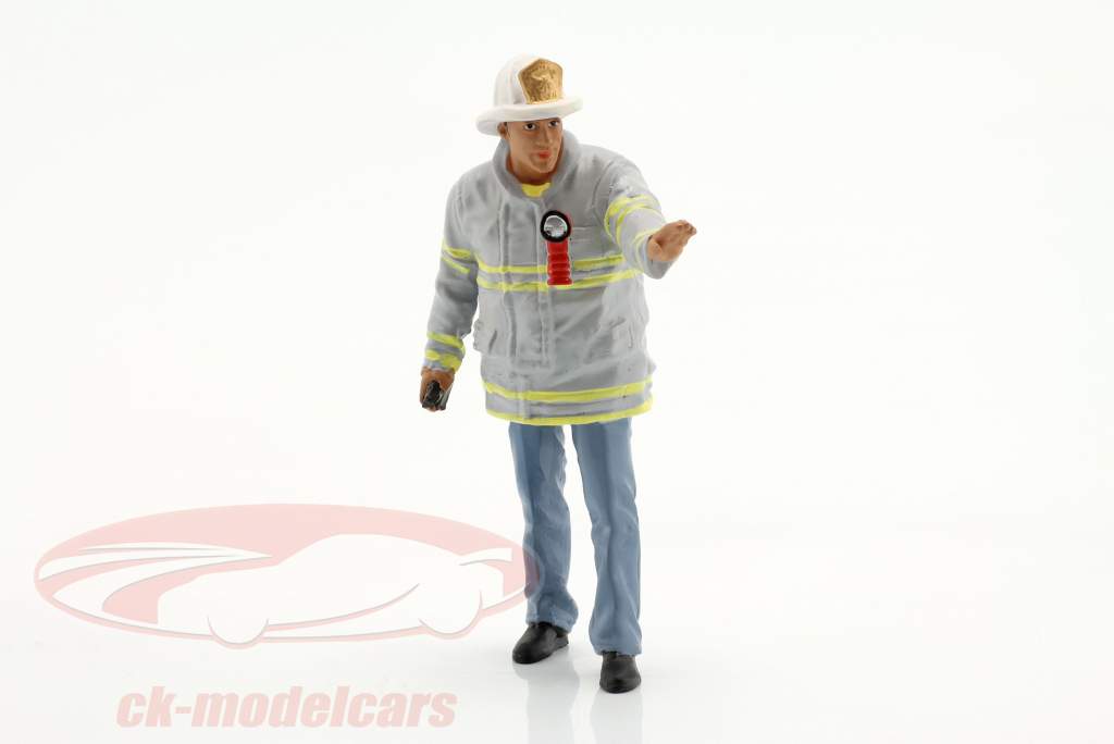 Firefighters Fire Captain 形 1:18 American Diorama