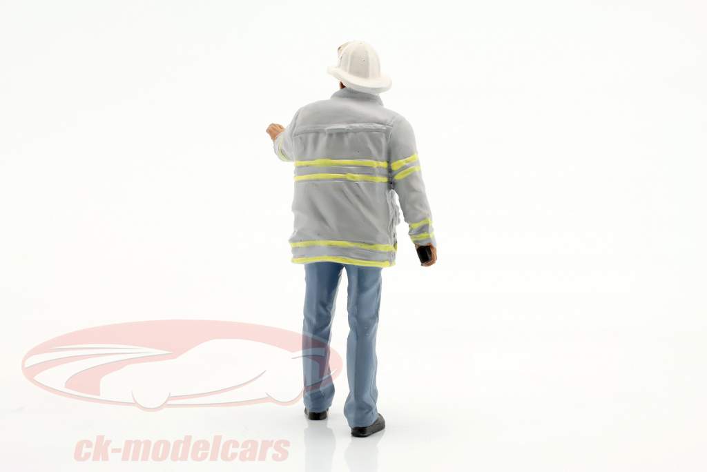 Firefighters Fire Captain 形 1:18 American Diorama