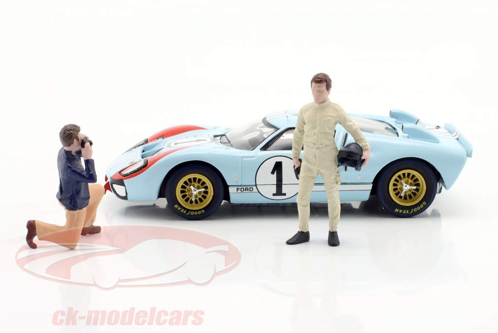 Race Day personnages Set #1 1:43 American Diorama