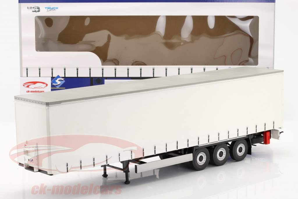 remorque bâchée Année de construction 2021 Blanc 1:24 Solido