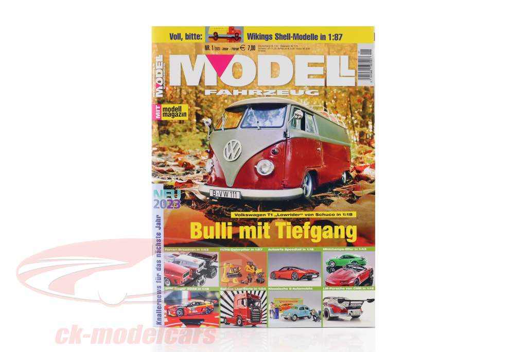 magazine MODELLFAHRZEUG version Janvier / Février - Nr. 1 / 2023