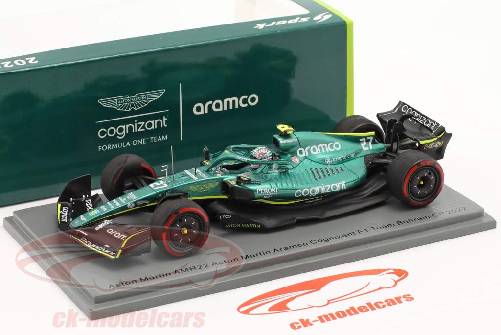 Spark 1:43 Nico Hülkenberg Aston Martin AMR22 #27 バーレーン
