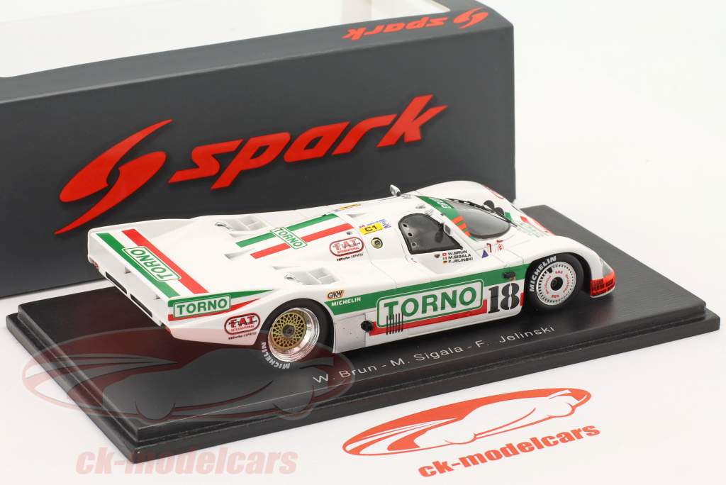 Porsche 962C #18 24h LeMans 1986 Brun Motorsport 1:43 Spark