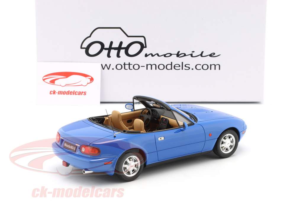 Ottomobile 1:18 Mazda MX-5 roadster year 1990 blue OT934