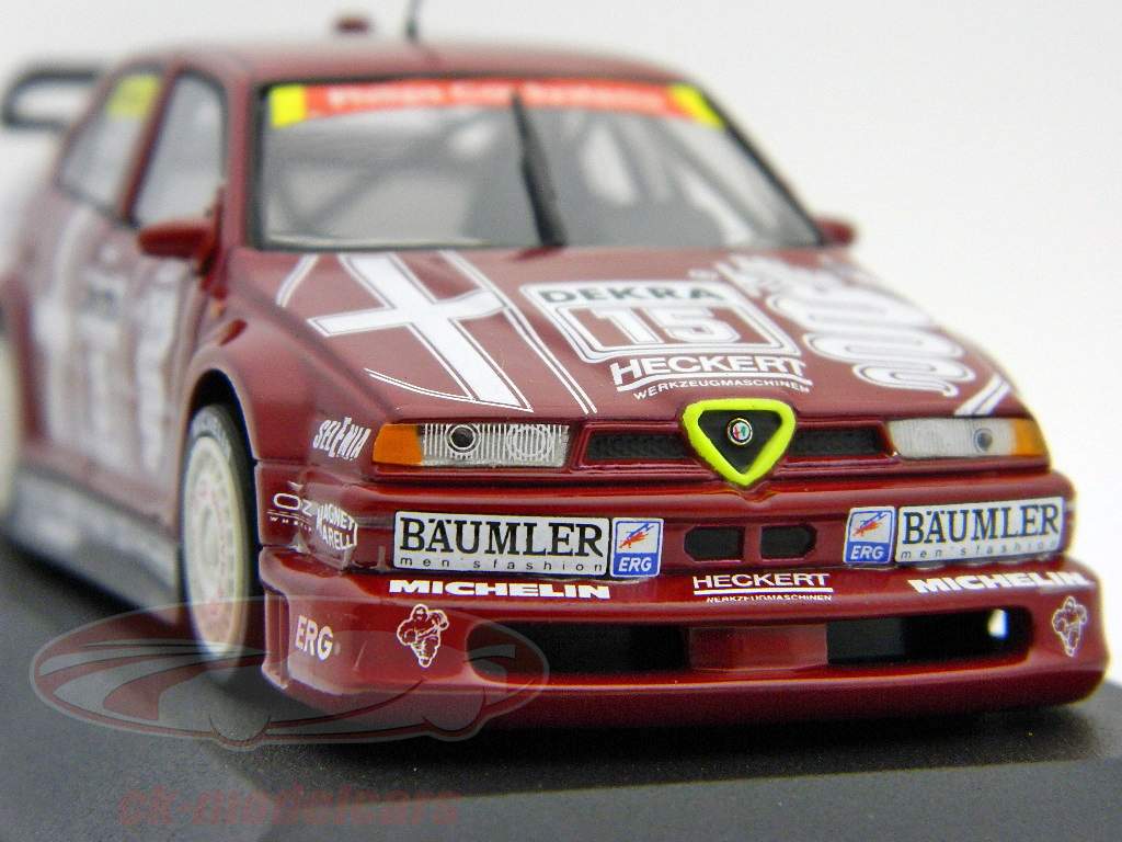 Minichamps 1:43 G.フランシアアルファロメオ155 V6 TI DTM＃12