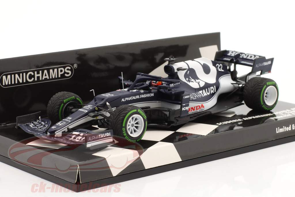 Yuki Tsunoda Alpha Tauri AT02 #22 Turkey GP formula 1 2021 1:43 Minichamps