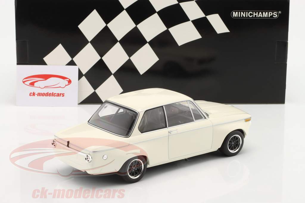 BMW 2002 Plain Body Version 1970 blanc 1:18 Minichamps