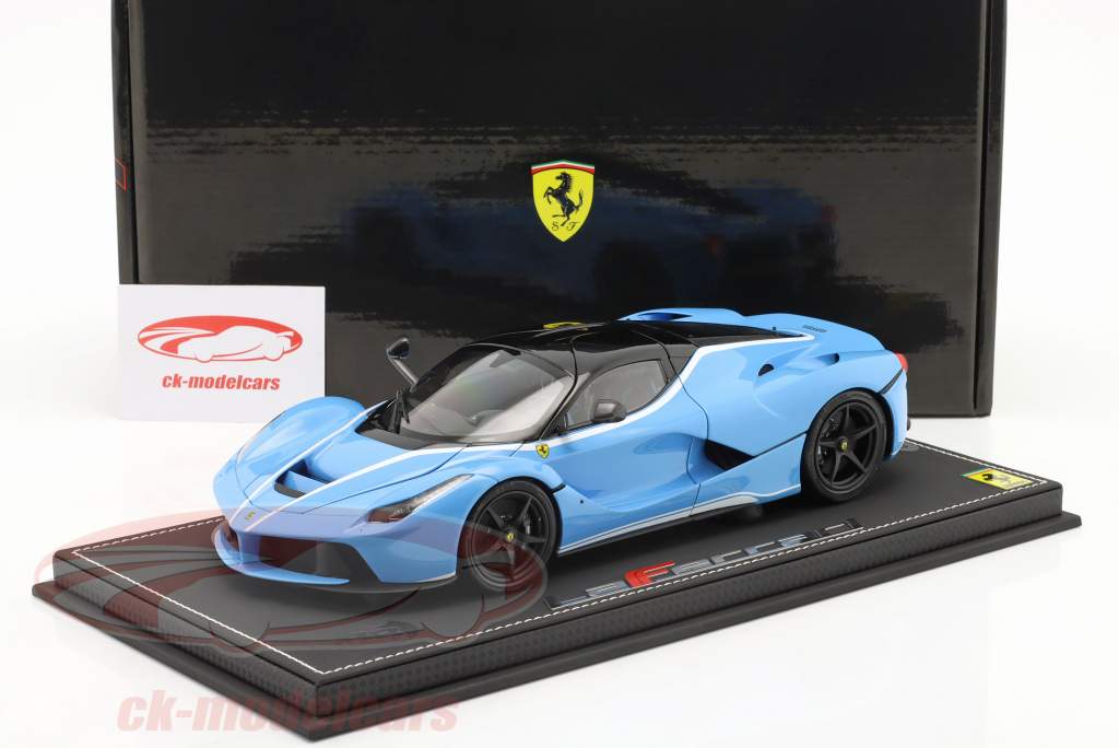 Ferrari LaFerrari Tailor Made baby blu 1:18 BBR