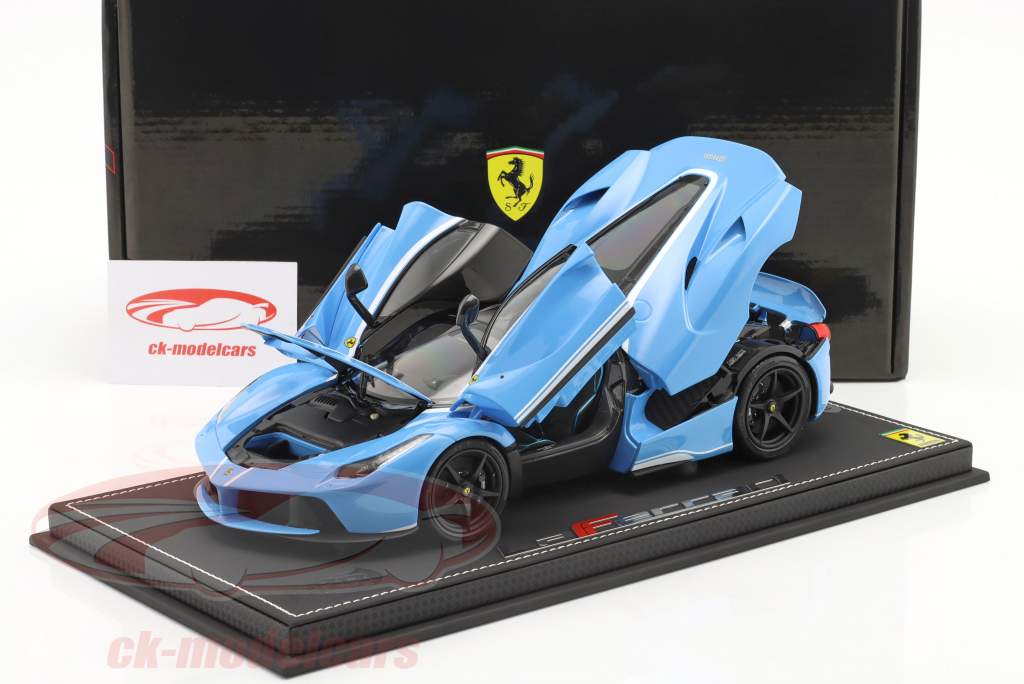 Ferrari LaFerrari Tailor Made baby blu 1:18 BBR