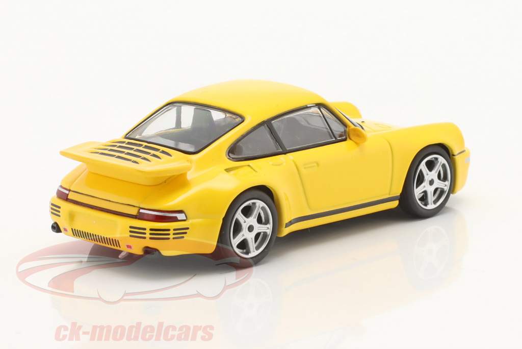 Porsche RUF CTR Anniversary blütengelb 1:64 TrueScale