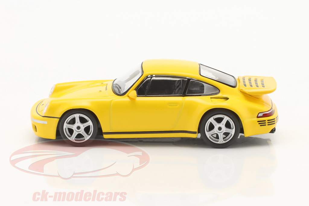 Porsche RUF CTR Anniversary blossom yellow 1:64 TrueScale