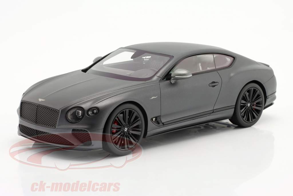 Bentley Continental GT Speed 建设年份 2022 缎 灰色的 1:18 TrueScale