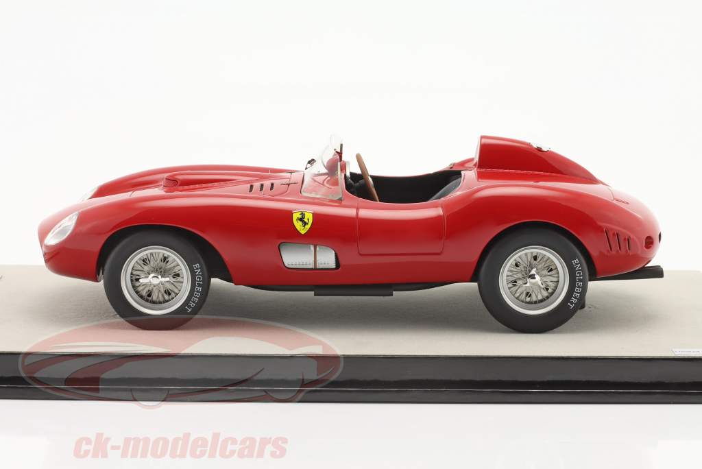 Ferrari 335S Trykke Version 1957 rød 1:18 Tecnomodel