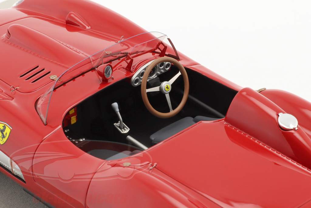 Ferrari 335S Trykke Version 1957 rød 1:18 Tecnomodel