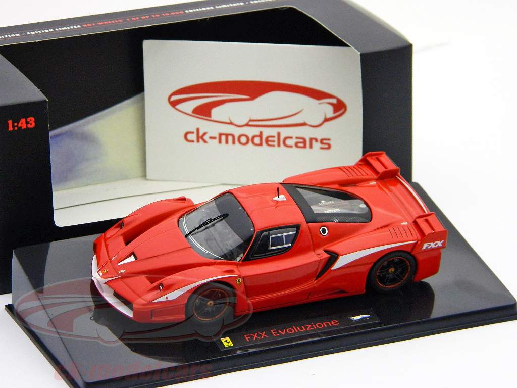 【絶版】HotWheels 1/43フェラーリFXX evoluzione HotWheels Elite 1:43 Ferrari FXX Evoluzione 2007 red N5584