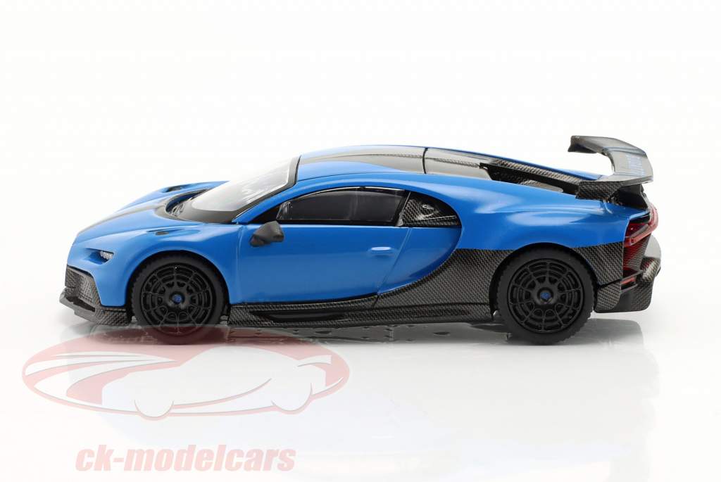 Bugatti Chiron Pur Sport 青い 1:64 TrueScale