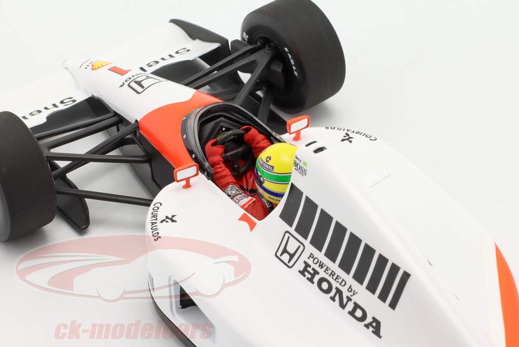 Ayrton Senna McLaren MP4/6 #1 Formel 1 Weltmeister 1991 1:18 Minichamps