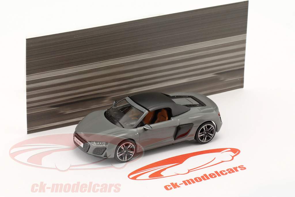 Audi R8 Spyder Performance V10 Byggeår 2021 Grå 1:64 KengFai