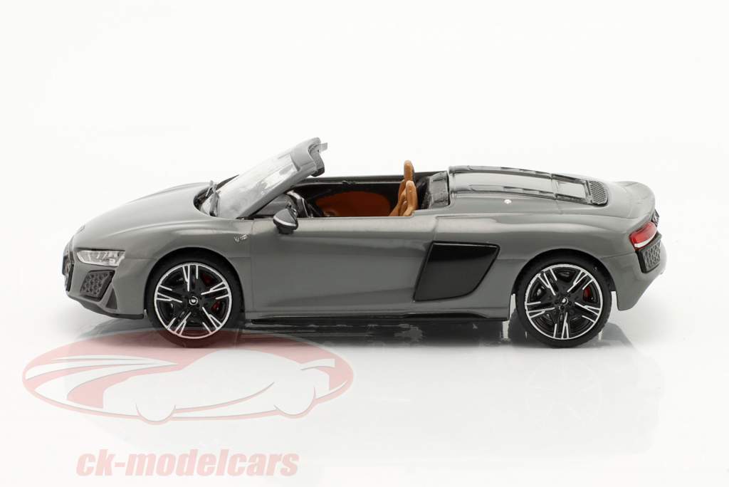 Audi R8 Spyder Performance V10 Byggeår 2021 Grå 1:64 KengFai