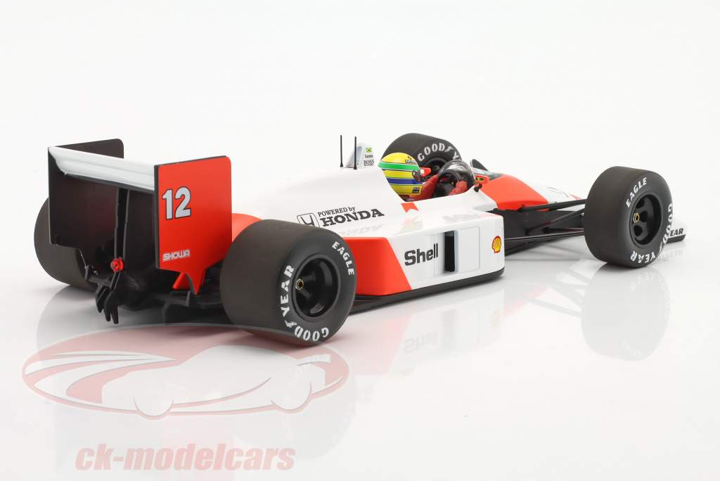 Ayrton Senna McLaren MP4/4 #12 Formel 1 Weltmeister 1988 1:18 Minichamps