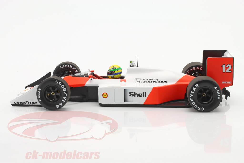 Ayrton Senna McLaren MP4/4 #12 Formel 1 Weltmeister 1988 1:18 Minichamps