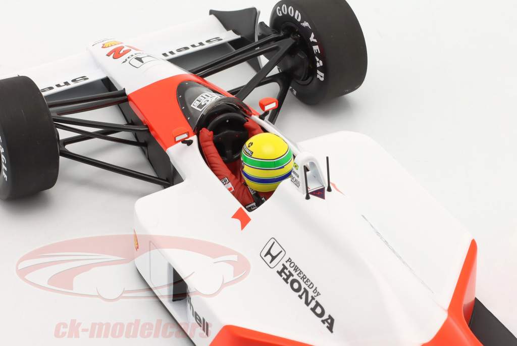 Ayrton Senna McLaren MP4/4 #12 Formel 1 Weltmeister 1988 1:18 Minichamps