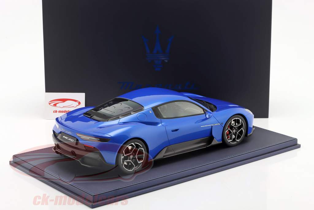 Maserati MC20 year 2020 blue 1:12 Maserati Models