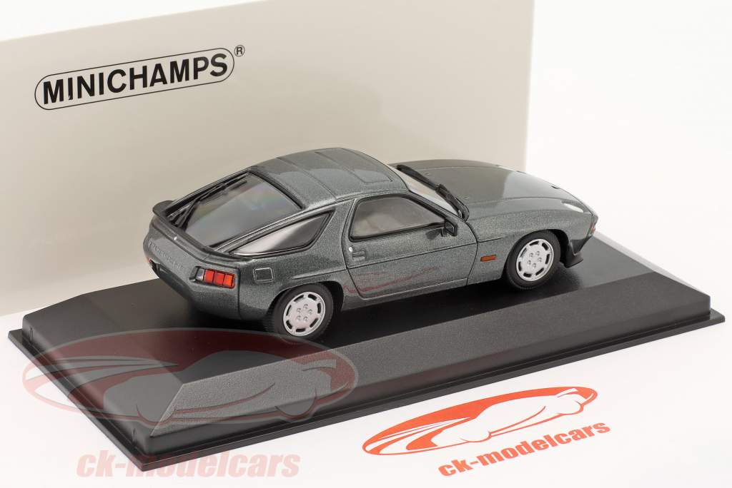 Porsche 928 S Baujahr 1978 grau metallic 1:43 Minichamps