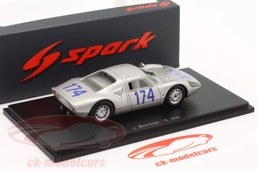 Spark 1:43 Porsche 904 GTS #174 4th Targa Florio 1965