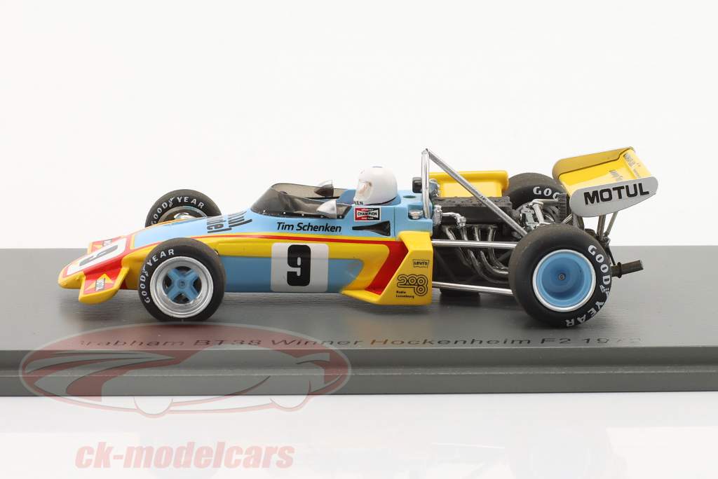 Tim Schenken Brabham BT38 #9 winner Hockenheim formula 2 1972 1:43 Spark