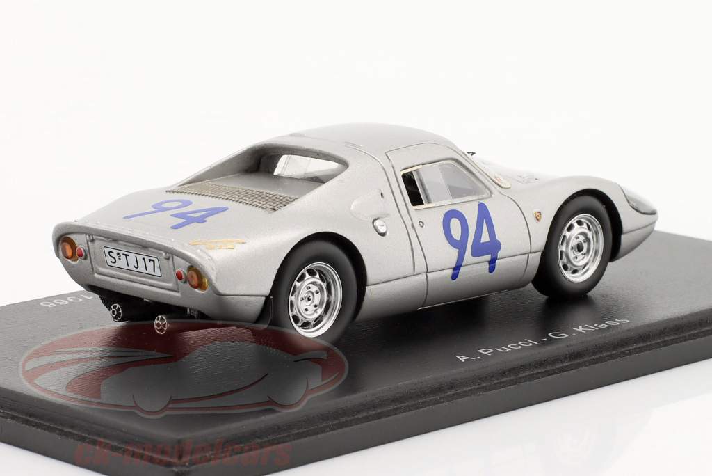 Porsche 904 GTS #94 5th Targa Florio 1965 Pucci, Klass 1:43 Spark