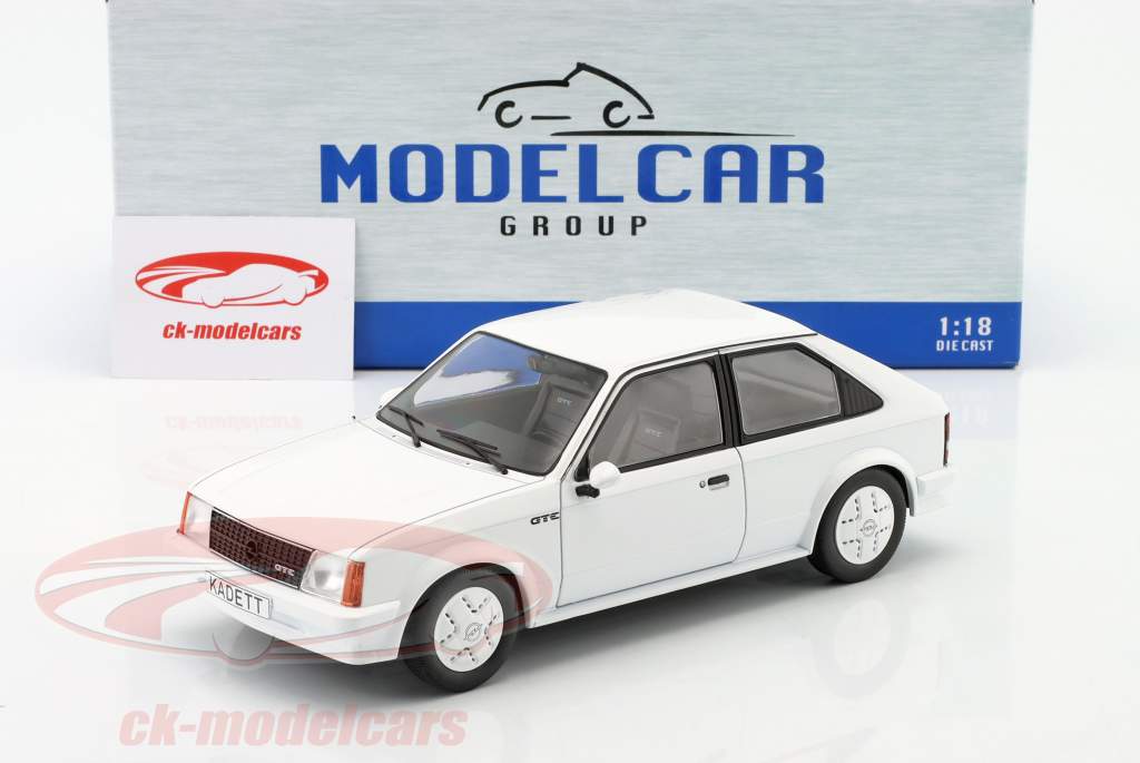 Opel Kadett D GTE weiß 1:18 ModelCar Group