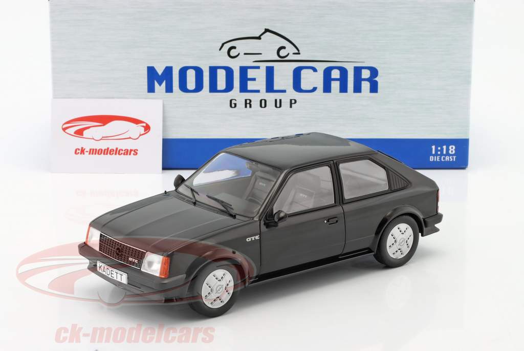 Opel Kadett D GTE schwarz 1:18 ModelCar Group