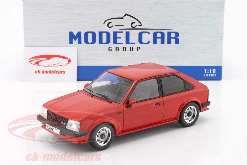 Opel Kadett D GTE Tuning rot 1:18 ModelCar Group
