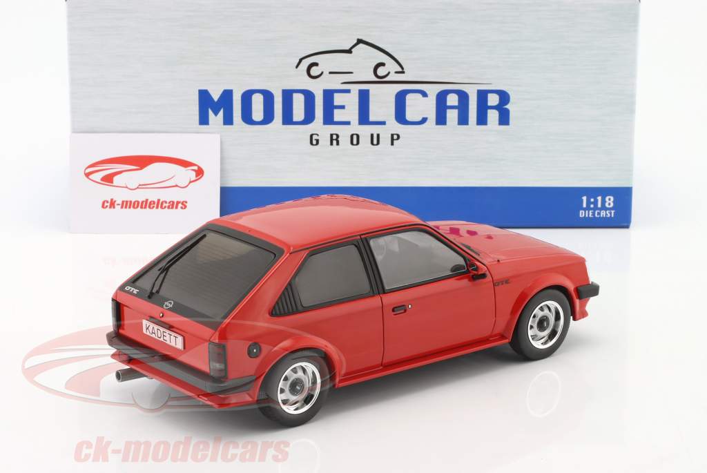Opel Kadett D GTE Tuning rot 1:18 ModelCar Group
