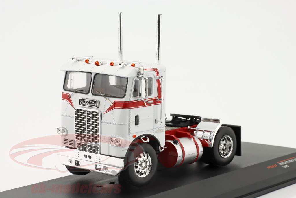 Freightliner COE Año de construcción 1976 Blanco / rojo 1:43 Ixo