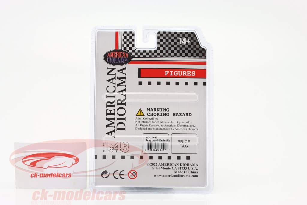 Racing Legends años 50 caracteres Set 1:43 American Diorama